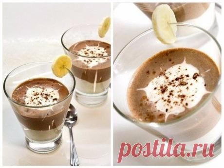 Творожное-Банановый мусс