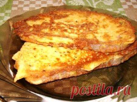 Гренки сырные - Простые рецепты Овкусе.ру