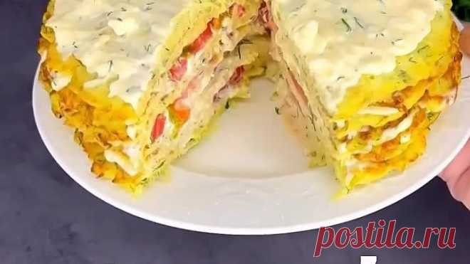 Кабачковый тoрт