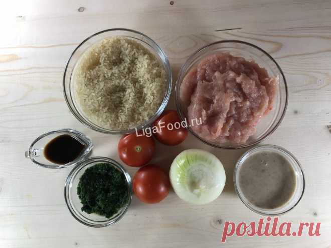 Куриные фрикадельки под овощным маринадом