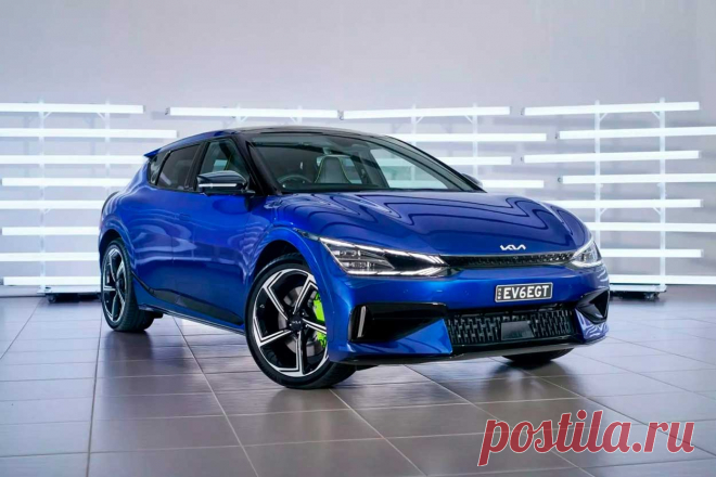 Kia EV6 GT 2023: цена, комплектация, салон