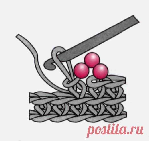 ПРОСТОЙ СПОСОБ ВЯЗАНИЯ С БУСИНАМИ БЕЗ НАНИЗЫВАНИЯ