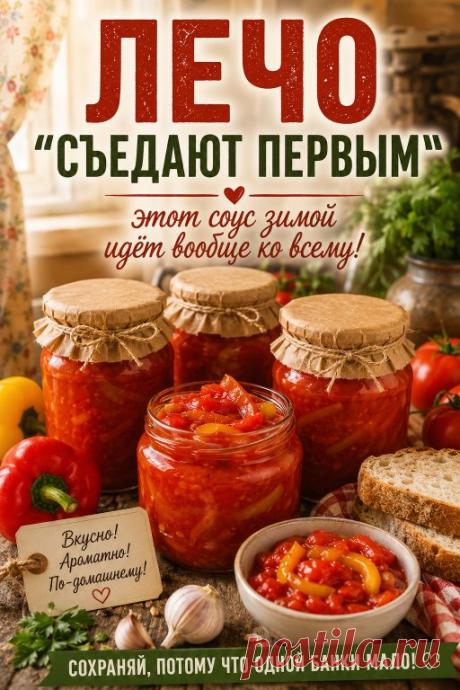 Лечо
🛒 Ингредиенты
 Помидоры — 1,5 кг
🫑 Болгарский перец — 1 кг
🧅 Лук — 1 шт.
🧄 Чеснок — 3 зубчика
🥄 Сахар — 2 ст. л.
🧂 Соль — 1 ст. л.
🫒 Растительное масло — 50 мл
🥄 Уксус 9% — 2 ст. л.