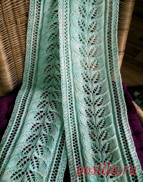 Ажурный шарф