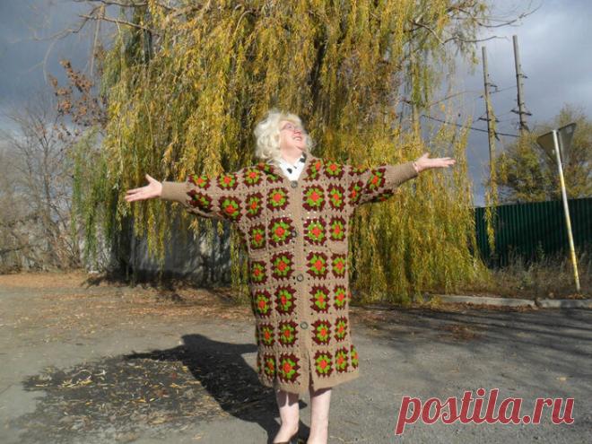 И снова Бабушкин квадрат. Стильная подборка моделей | Вязаный Смак | Дзен