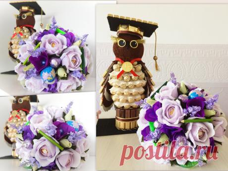 сова с лавандой / VFL.Ru это, фотохостинг без регистрации, и быстрый хостинг изображений.