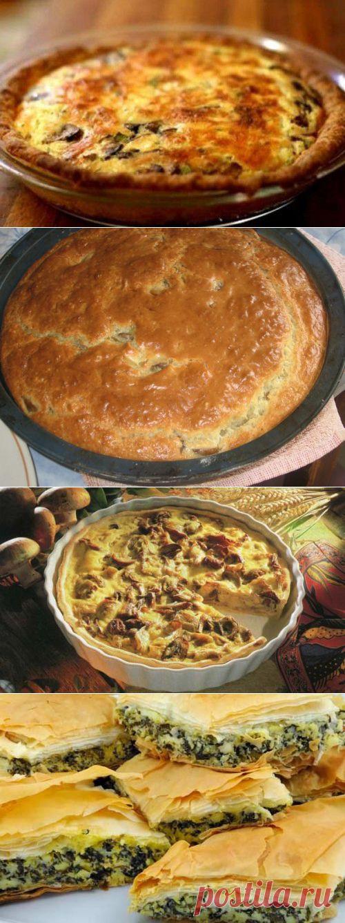 Пироги с грибами: 7 вкусных рецептов / Простые рецепты