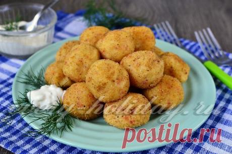 Картофельные шарики из пюре, рецепт с фото