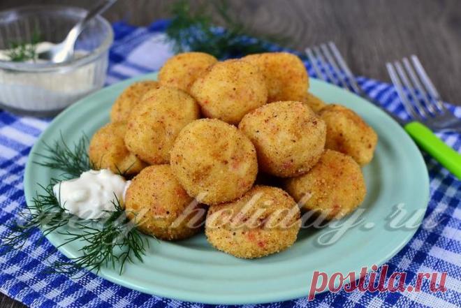 Картофельные шарики из пюре, рецепт с фото