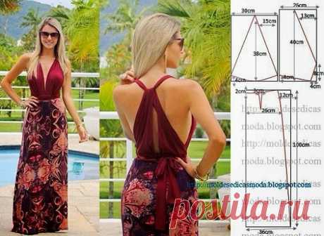 VESTIDO FÁCIL DE FAZER - 12 | Moldes Dicas Moda O passo a passo do molde e costura do vestido longo estampado tem o objectivo de facilitar o processo. O passo a passo é feito com o rigor que se exige e mandam as boas práticas. Vestido longo estampado passo a passo Corte um retângulo de tecido com a altura…