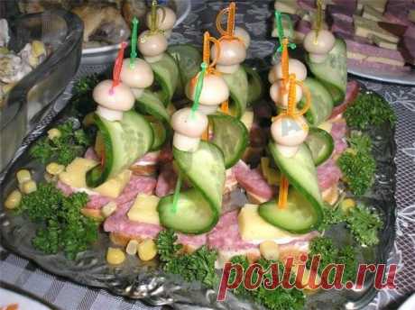 Канапе Яхта рецепт с фото - 1000.menu