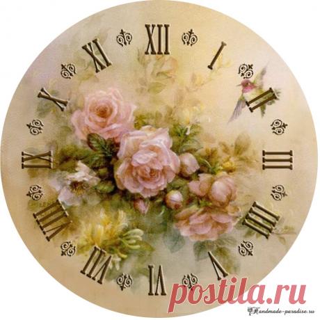 Циферблаты часов. 50 шаблонов для распечатки