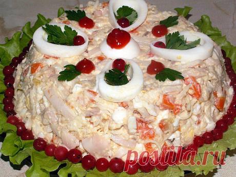 Салат «Морской царь» | Самые вкусные кулинарные рецепты