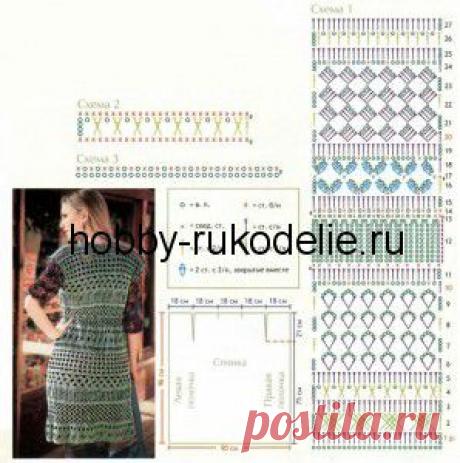 Хобби (рукоделие своими руками): вышивка, вязание » Архив блога » Вязание крючком кардигана Коллаж