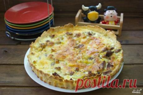 Лоренский пирог с курицей - пошаговый рецепт с фото на Повар.ру