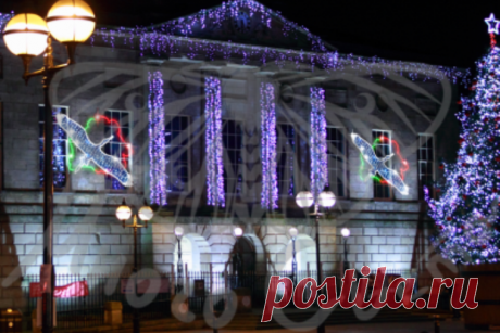 Новогодняя светодиодная иллюминация