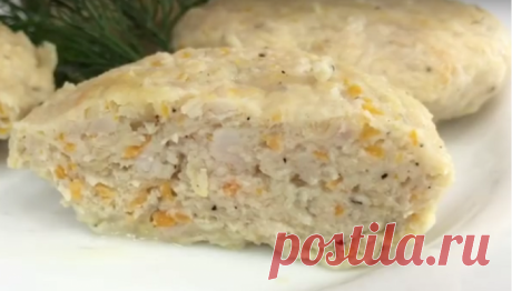 Сочные куриные котлеты, даже вкуснее жареных Приятного аппетита!