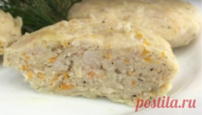 Сочные куриные котлеты, даже вкуснее жареных Приятного аппетита!