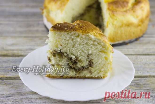 Пирог с мясом в духовке, пошаговый рецепт с фото из дрожжевого теста