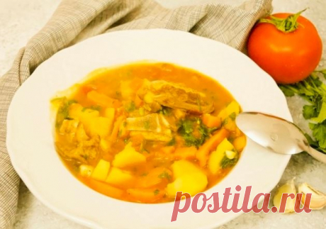 Густой суп «То ли шурпа, то ли бограч»​​​​​​​ - БУДЕТ ВКУСНО! - медиаплатформа МирТесен