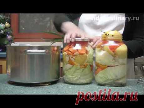 Маринованная капуста - Видеокулинария.рф - видео-рецепты Бабушки Эммы