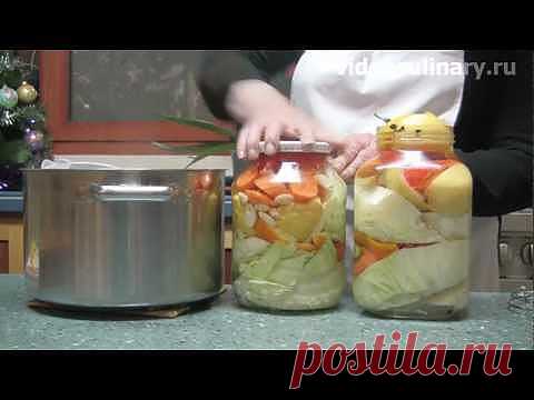 Маринованная капуста - Видеокулинария.рф - видео-рецепты Бабушки Эммы
