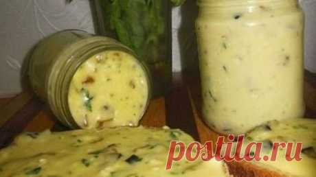 Домашний плавленый сыр с шампиньонами | Рецепты &quot;Вкуснятинки&quot;