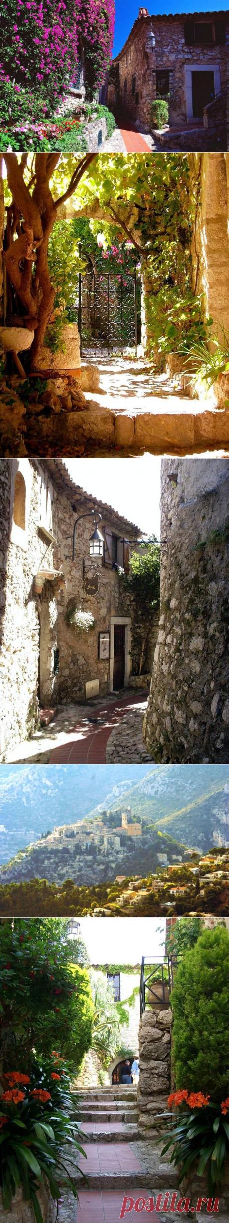 Эз – старинная деревня на Французской Ривьере.