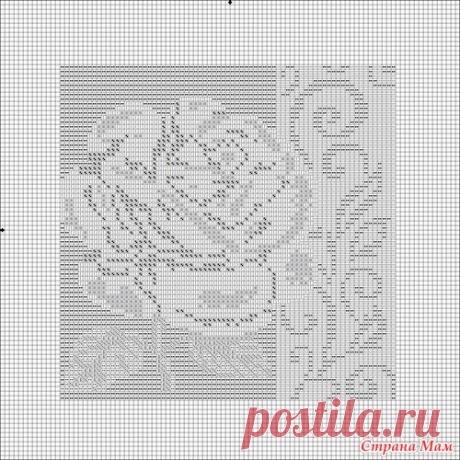 Роза 3: фотография в альбоме Коврики - есть схемы - Страна Мам