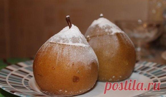 Медовая груша в пароварке