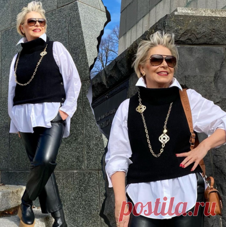Мало купить одежду, нужно правильно её сочетать. Образы для женщин 50+, в которых всё стильно | Glamiss | Яндекс Дзен