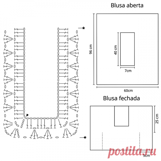 12 летних блузок крючком со схемами - Успей обновить гардероб до конца лета | Вязание крючком | Дзен