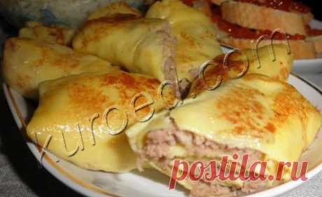 РЕЦЕПТЫ | Налистники (блинчики с мясом)