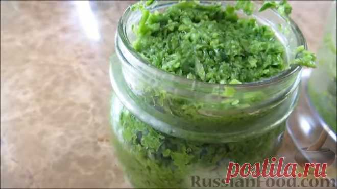 Рецепт: Чесночно-перечная паста на RussianFood.com