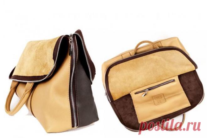 Сумка-трансформер со складывающимся верхом – в 30 шагов