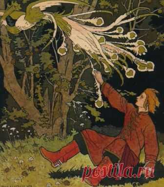 Русские иллюстраторы: Иван Билибин, Борис Дехтерев, Евгений Рачев и другие.
