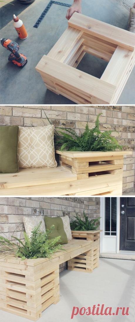 My. Daily. Randomness.: 1 Year House Anniversary // My Favourite Home Projects to Date | house flip | Домашние Проекты, Скамейки На Открытом Воздух…