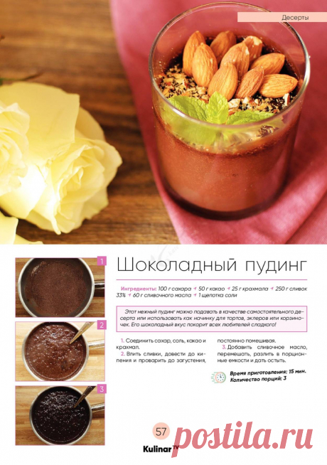 Шоколадный пудинг