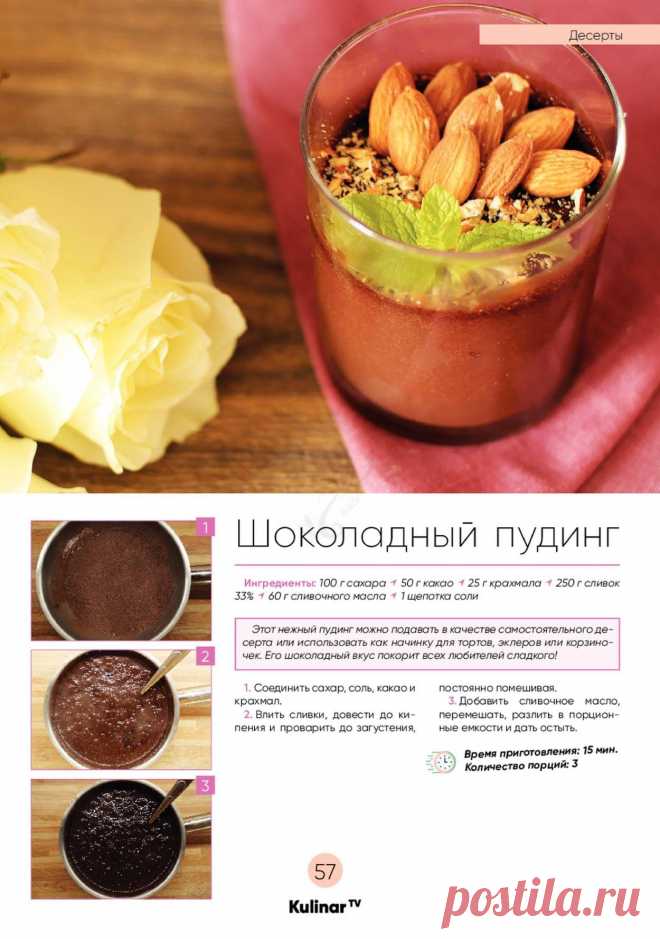 Шоколадный пудинг