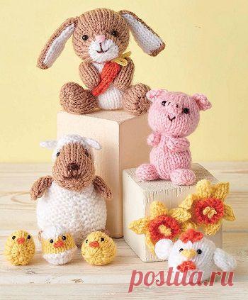 Вязаные пасхальные игрушки | DAMские PALьчики. ru