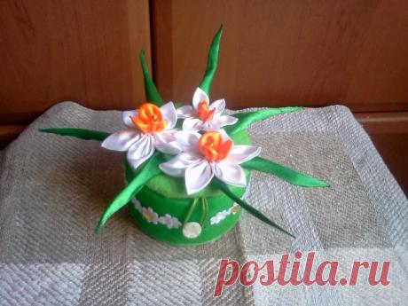 Шатулочка &quot;Нарциссы&quot;