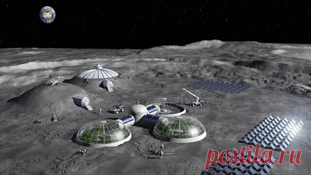 Лунная база в 2025 году: последние новости, проекты и реалии