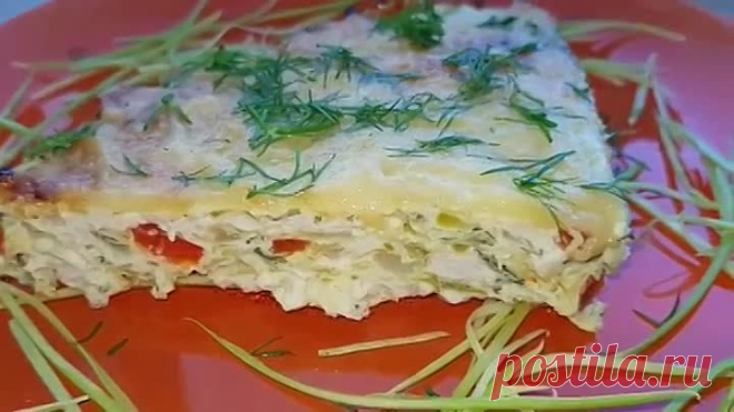 Съедается Моментально! Обалденная Запеканка из Молодых Кабачков!!!
