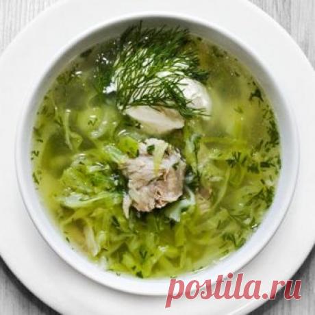 Как приготовить зеленые щи из капусты - Зеленые супы 1001 ЕДА