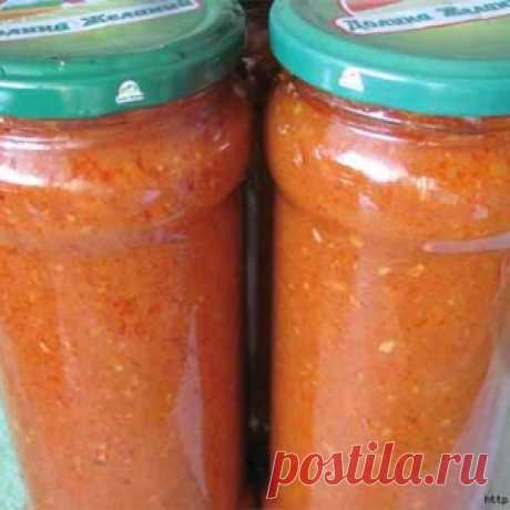 Яблочная аджика