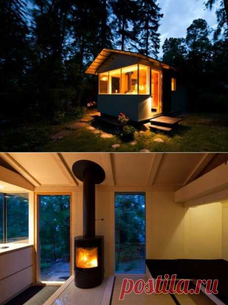 Идея дачного домика. Как вам? | 6 соток