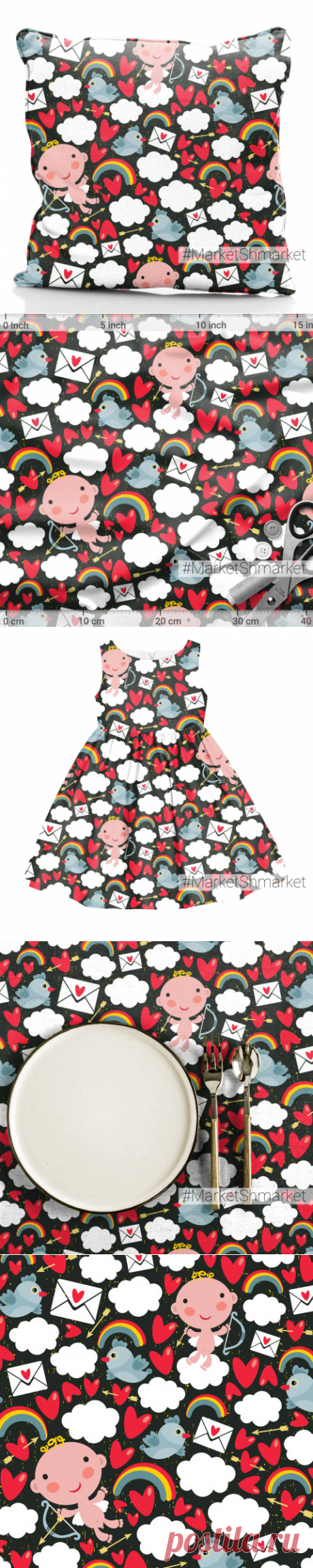 Ткань Вам письмо - закажи на #MarketShmarket.com любая ткань с любым принтом