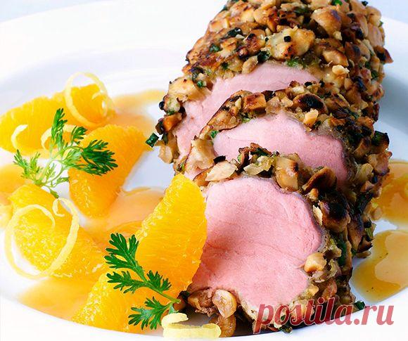 Recette Filets mignons en croûte de cacahuètes aux oranges - Grazia