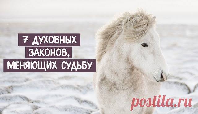 7 ДУХОВНЫХ ЗАКОНОВ, МЕНЯЮЩИХ СУДЬБУ ~ Трансерфинг реальности