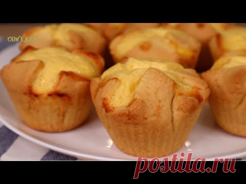 ПЕСОЧНЫЕ пирожные, БЕЗ СЛИВОЧНОГО МАСЛА! Выпекаю СРАЗУ С КРЕМОМ!  / Пирожные «Соффиони» | Оливьедка